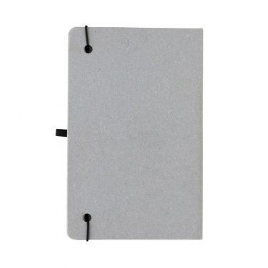 Logo trade promotional items picture of: Recycled leather hardcover notebook A5